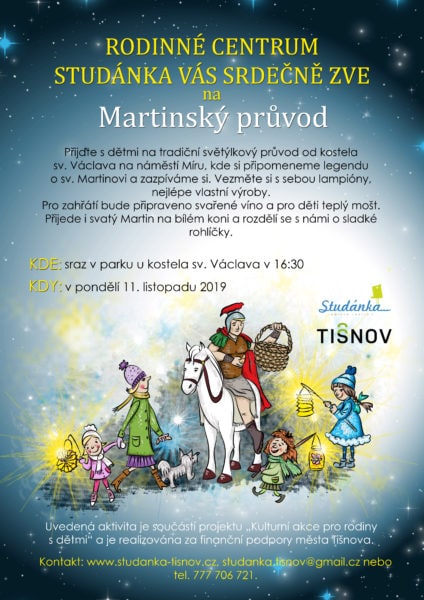 Plakát akce: Martinský světýlkový průvod